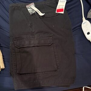 Men's Black Cargo Shorts byDKNY